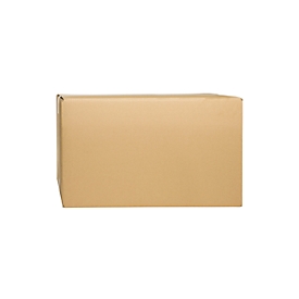 Cajas plegables de cartón ondulado, doble pared, 550 x 330 x 330 mm