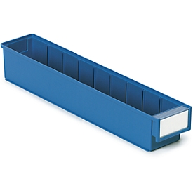 Cajón de almacenamiento TRESTON 5010, ancho 92 x fondo 500 x alto 82 mm, 2,4 l, azul