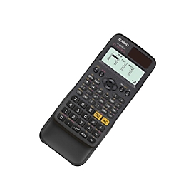 Calculadora científica de bolsillo CASIO FX-85DEX, 325 funciones, pantalla LC, solar/pila, negro