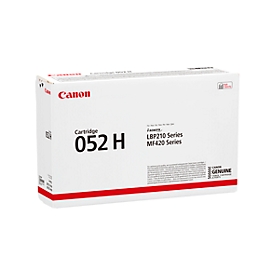 Canon 052H Toner, schwarz, 9200 Seiten, original