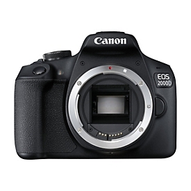 Canon EOS 2000D - Digitalkamera - SLR - 24.1 MPix - APS-C - 1080p / 30 BpS