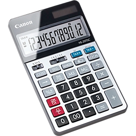 Canon HS-20TSC Tischrechner, Gewinn-/Kosten-/Handelsspanne, Steuerrechner brutto/netto, Währungsumrechnung, 00-Taste, 3-Tasten-Speicher