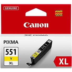 Canon inktcartridge CLI-551 XL Y geel