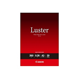 Canon Photo Paper Pro Luster LU-101 - Glanz - 260 Mikron - A3 (297 x 420 mm)