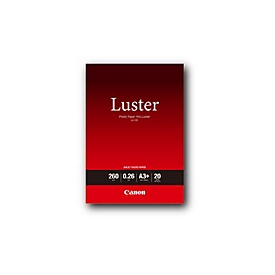 Canon Photo Paper Pro Luster LU-101 - Glanz - 260 Mikron - A3 plus (329 x 423 mm)
