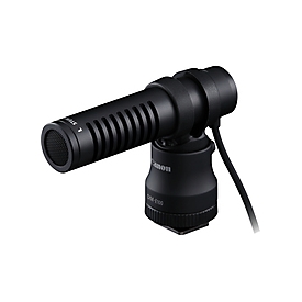 Canon Stereo-Mikrofon DM-E100 - Digitales Kameramikrofon - -40 dB - Unidirektional - Kabellos - 3,5 mm (1/8") - Schwarz