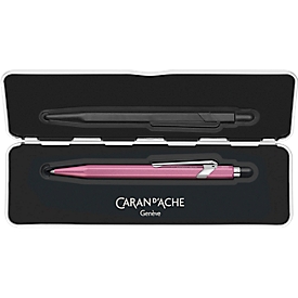 Caran d'Ache Kugelschreiber 849 COLORMAT-X, mit Slimpack, Metallclip, Druckmechanik, rosa