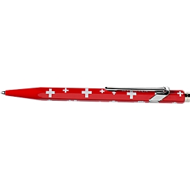 Caran d’Ache Kugelschreiber 849, Essentialy Swiss, Schw. Fahne