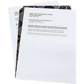 Carbonpapier voor typemachines, zwart, A4, 100 vellen