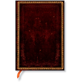 Carnet de notes Bleu rivière marocain ligné Midi Paperblanks