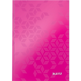 Carnet de notes WOW 4627 LEITZ, format A5, ligné, rose