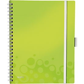 Carnet de notes WOW Be Mobile 4645 LEITZ, format A4, quadrillé, vert