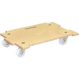 Carrito de transporte Wagner Connect MM 1382, L 590 x An 390 x Al 110 mm, capacidad de carga 250 kg, combinable a voluntad