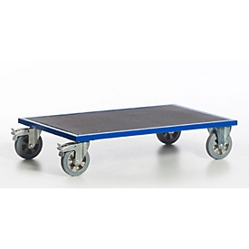 Carro de plataforma, 2000 x 800 mm, capacidad de carga 1200 kg