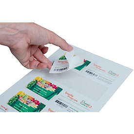 Carte de membre Xerox Papillon, 100g/m², carte en polyester, blanc, format A4, 500 feuilles