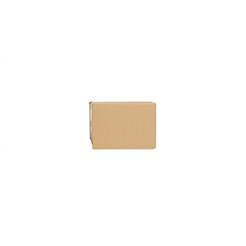 Cartons pliables et ondulés, 1 cannelure, 125 x 100 x 80 mm, brun