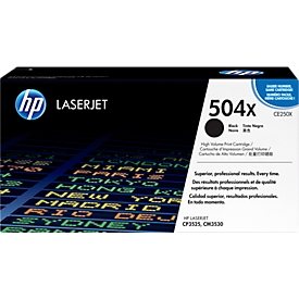 Cartouche d'impression Color LaserJet CE250X HP, noir