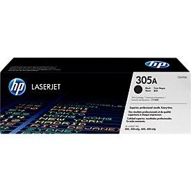 Cartouche d'impression Color LaserJet CE410A HP, noir