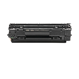 Cartouche d'impression LaserJet CB436A HP, noir