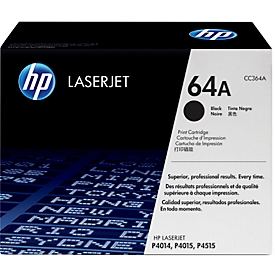 Cartouche d'impression LaserJet CC364A HP, noir