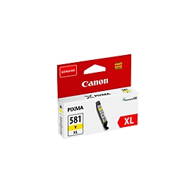 Cartouche d'imprimante CLI-581Y XL Canon, jaune