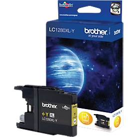 Cartouche d'imprimante LC-1280XLY Brother, jaune