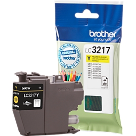 Cartouche d'imprimante LC-3217Y Brother, jaune