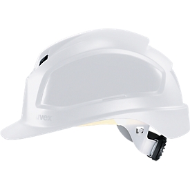 Casco de protección Uvex pheos B-WR, EN 397, borde y ventilación, talla 52-61, blanco