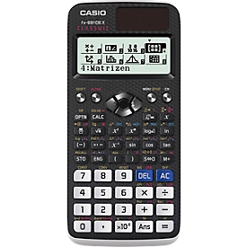 Casio wissenschaftlicher Taschenrechner FX-991DE X ClassWiz, 10 Stellen, 696 Funktionen, LC-Display, Solar- und Batteriebetrieb