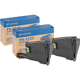 Cassette de toner TK-1125 KYOCERA, Lot éco, 2 p.