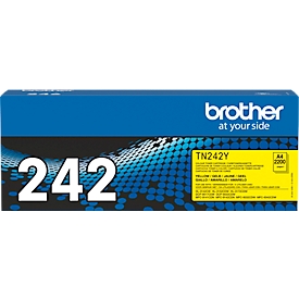 Cassette de toner TN-242Y Brother, jaune