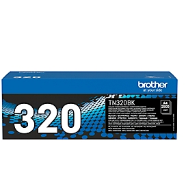 Cassette de toner TN-320BK Brother, noir