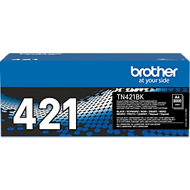 Cassette de toner TN-421BK Brother, noir
