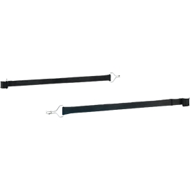 Ceinture de sécurité en caoutchouc pour rollbox, noir