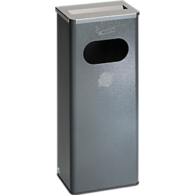 Cendrier/collecteur de déchets, argent antique