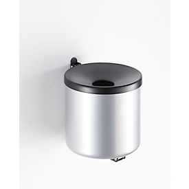 Cendrier de sécurité - Ø 150 x H 145 mm - gris argenté