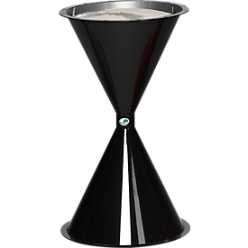 Cendrier sur pied, en plastique, anthracite