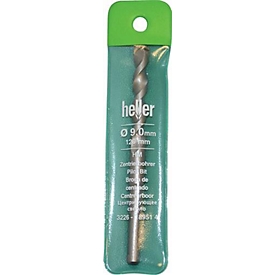 Centreerboor D.9 mm, totale lengte 120 mm, HELLER