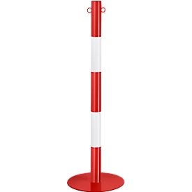 Chain stand, 1-piece, red/white