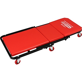 Chaise longue mobile et siège rabattable, 1 040 x 490 mm