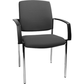 Chaise visiteur SSI Proline Visit P1 - anthracite - Schäfer Shop Pure