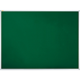 Chalkboard X-tra!Line, 1200 x 900 mm, lacquered, wall mounting, portrait &amp; landscape format, magnetic, green
