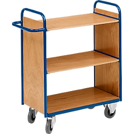 Chariot à étages, avec 2 parois, 3 étages, 37 kg