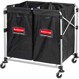 Chariot à linge X-Cart, 2 x 150 litres 