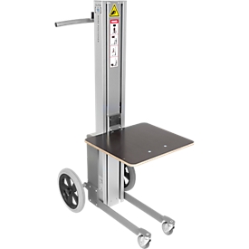 Chariot élévateur électrique WP90 S, capacité de charge 90 kg, mât court