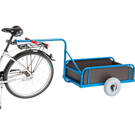 Chariot pour vélo - avec parois - 790 x 435 mm - 200 kg - pneus gonflables