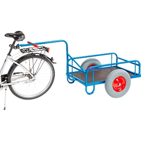 Chariot pour vélo - sans paroi - 1135 x 535 mm - 400 kg - pneus gonflables