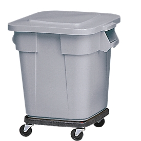 Châssis mobile pour conteneur Brute 105 L/151 L, carré