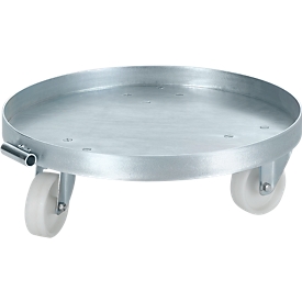 Châssis mobile pour conteneurs spéciaux, rond