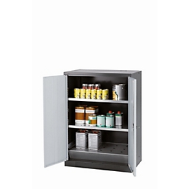 Chemikalienschrank  asecos CS-CLASSIC, Flügeltüren, Front Sicherheitsgelb, B 810 x T 520 x H 1105 mm
